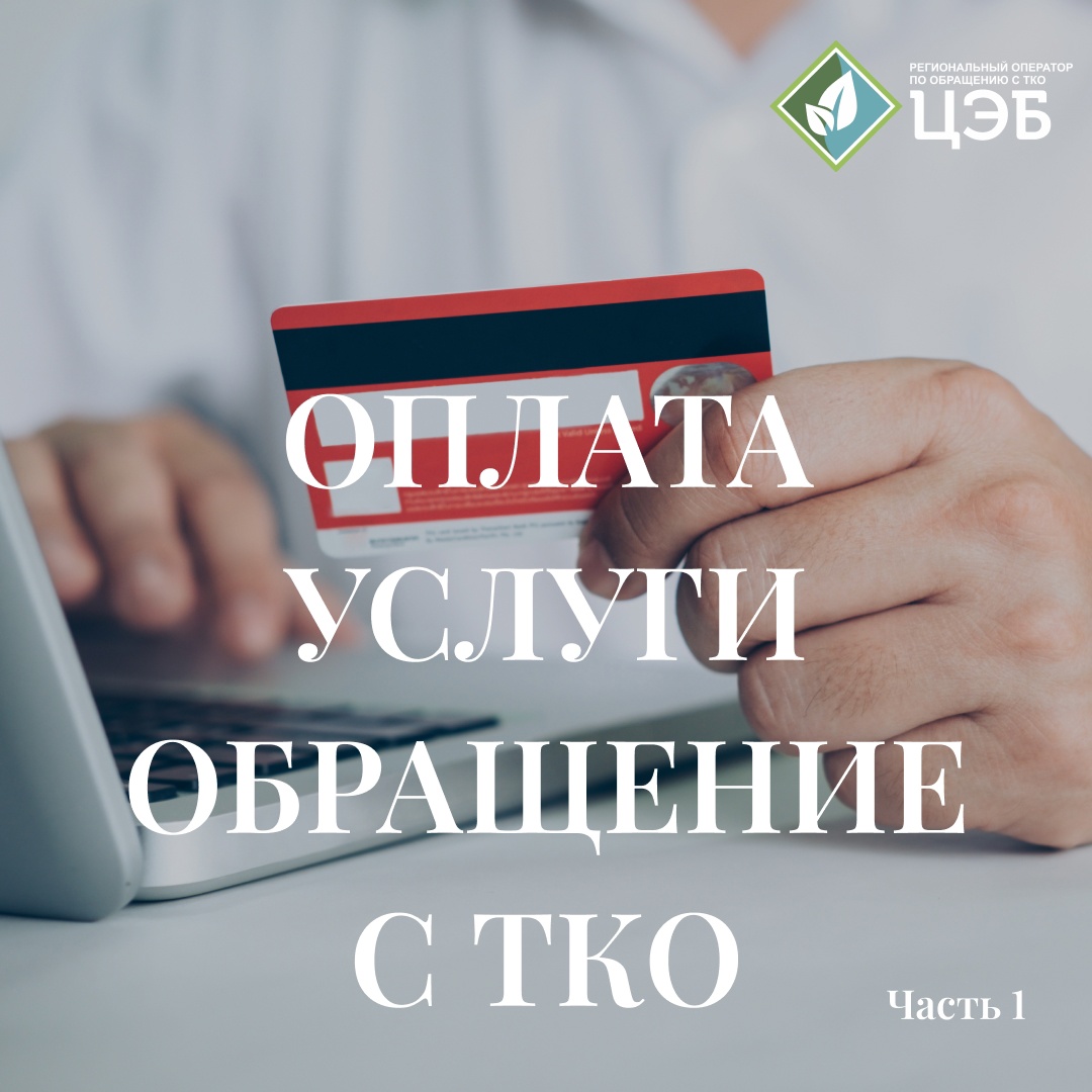 Оплата коммунальной услуги «Обращение с ТКО» . Часть 1.